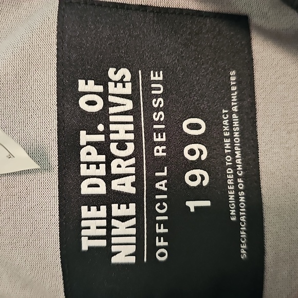 Nike Men's NSW Agassi Tennis 1990 Re-Issue Polo Ember Glow Black, Red, White XL - Picture 8 of 10